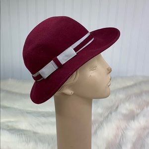 VINTAGE: Wool Bowler Hat